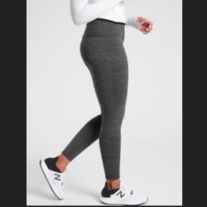 Athleta Altitude Gray Polartec Super Warm Tights